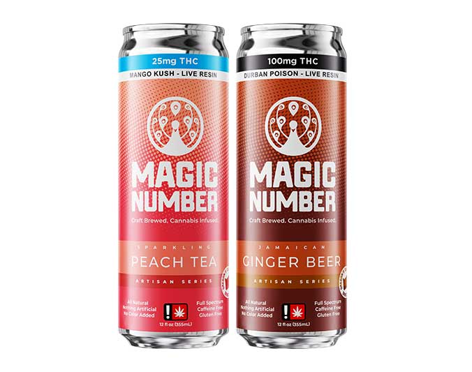 Live Resin 100mg Artisan Sodas Peach Tea and Ginger Beer